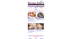 Desktop Screenshot of m.persiankitty.com